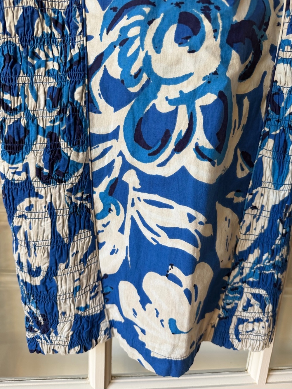 Cleobella Zora Midi Dress in Azure Women’s Size Small 100% Organic Cotton - Picture 4 of 8